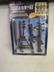 Soldiers of the world Vietnam war weapon set
