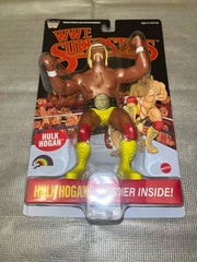 WWE Wrestling Superstars LJN Mattel Hulk Hogan Tan Skin Black Card🔥