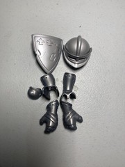 Donatello Playmates Tmnt Teenage Mutant Ninja Turtles silver Knight 2004 Lot