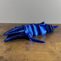 3D Printed Articulated 10″ Ocean Humpback Whale Fidget Sea Life