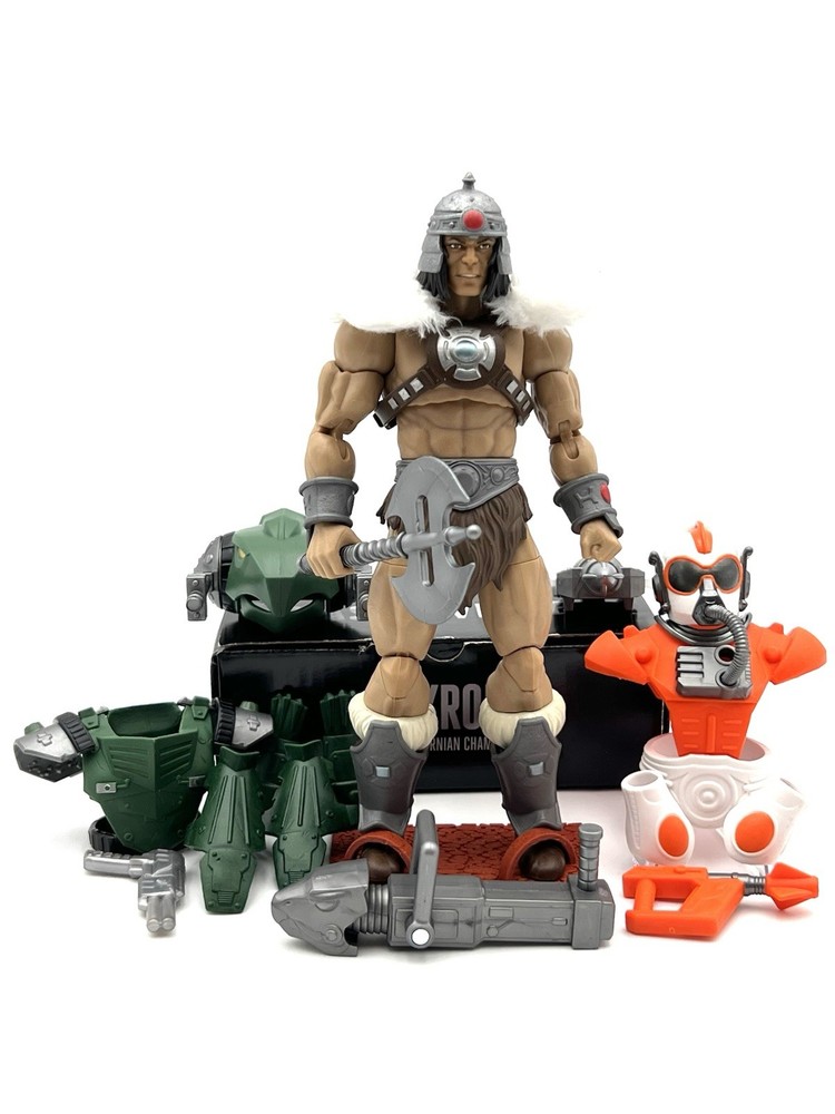 Mattel MOTU VYKRON 7” Mattel Creations 2024 Incomplete w/ Stand | Ships Free!