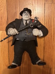 Brownsville Gangster Mob Boss Resign Figure W/ Bat, Hat & Cane Mafia Enforcer