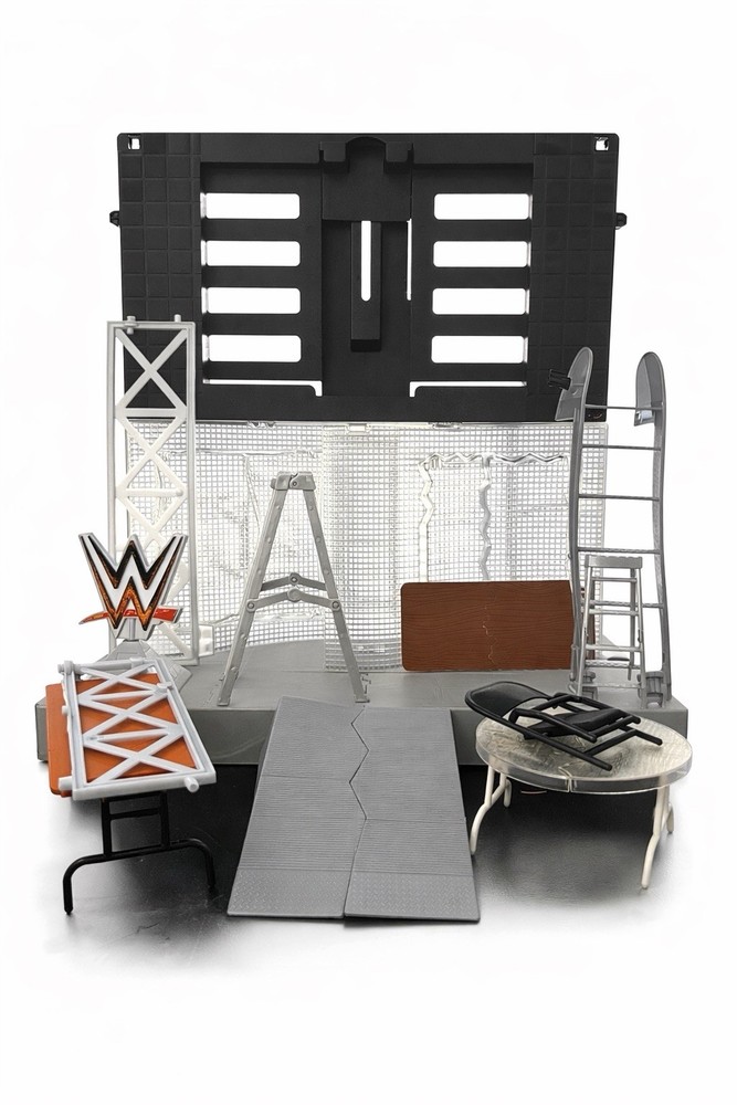 WWE Monday Night Raw Ultimate Entrance Stage (Missing Parts See Photos) Mattel