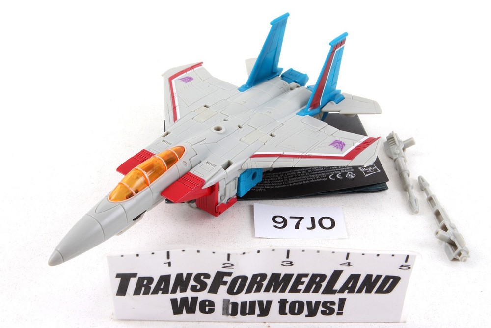 Transformers War for Cybertron Earthrise Voyager Starscream 100% Complete