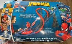 VTG ‘06 Spider-Man Doc Ock Tentacles Webzooka STUNT Marvel Play Set Open Box NOS