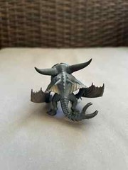 Chibi Monster Dragon ,3d printed figure painted, Monster Villian