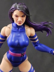 Hasbro Marvel Legends PSYLOCKE (6″ 1:12) from Gamerverse vs Thanos Missing Head