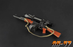 1:6 Scale Assault Rifle Gun Set for 12″ HT Action Figure Soldier War Toy Model