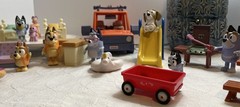 Bluey – Friends & Family Figures, Car, Furniture And Accessories Lot