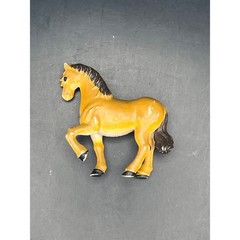 Vtg Imperial Toy PVC Prancing Horse Mare Stallion Figurine Collectible 3.5″ x 3″