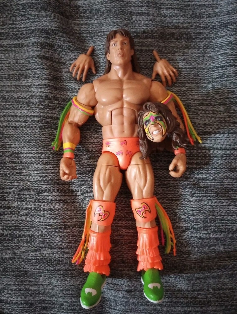 Mattel WWE Elite From The Vault Ultimate Warrior Figure WrestleMania VI Legends