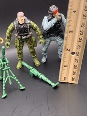 Vintage Chap Mei Elite Force Figures Lot Of 4 As Is No Other Accessories