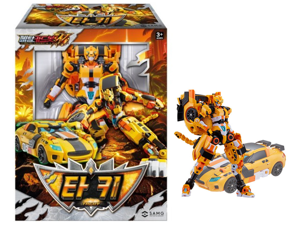 Metal Cardbot W Tachy Transforming Robot Sports Car Anime Toy Official 2026 New