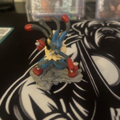 🔥 Mega Lucario ex Figurine ONLY Pokémon Mega Lucario ex Figure Collection 🔥