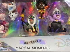 Disney 100 Celebration Figure Pack 100 Years of Magical Moments Olaf Genie Tiana
