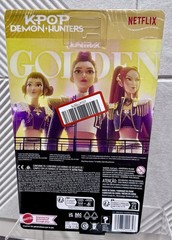 KPop Demon Hunters HUNTR/X Rumi Golden Singing Doll Mattel Netflix New In Box