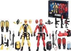 HASBRO G.I. JOE CLASSIFIED SERIES #169 GI JOE DIVER VS COBRA DIVER 6″ 2-PACK