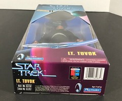 STAR TREK Voyager LT. TUVOK Figure Lot 9″ PLAYMATES 1997 NEW Sealed