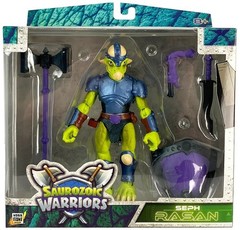 Seph Rasan Boss Fight Studio Saurozoic Warriors Indie Dinosaur Action Figures