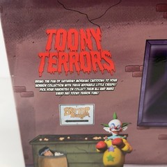 NECA Toony Terrors Killer Klowns From Outer Space Slim & Chubby 2 Pack Open Box