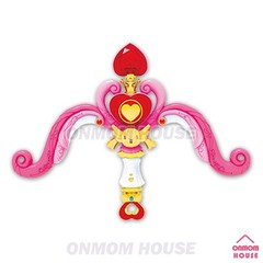 Rainbow Bubble Gem RED HEARTBOW + INDIGO MAGIC SWORD Set Korean Anime Toy