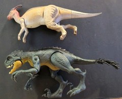 Jurassic Park Dinosaur Lot Parasaurolophus Scorpios Rex