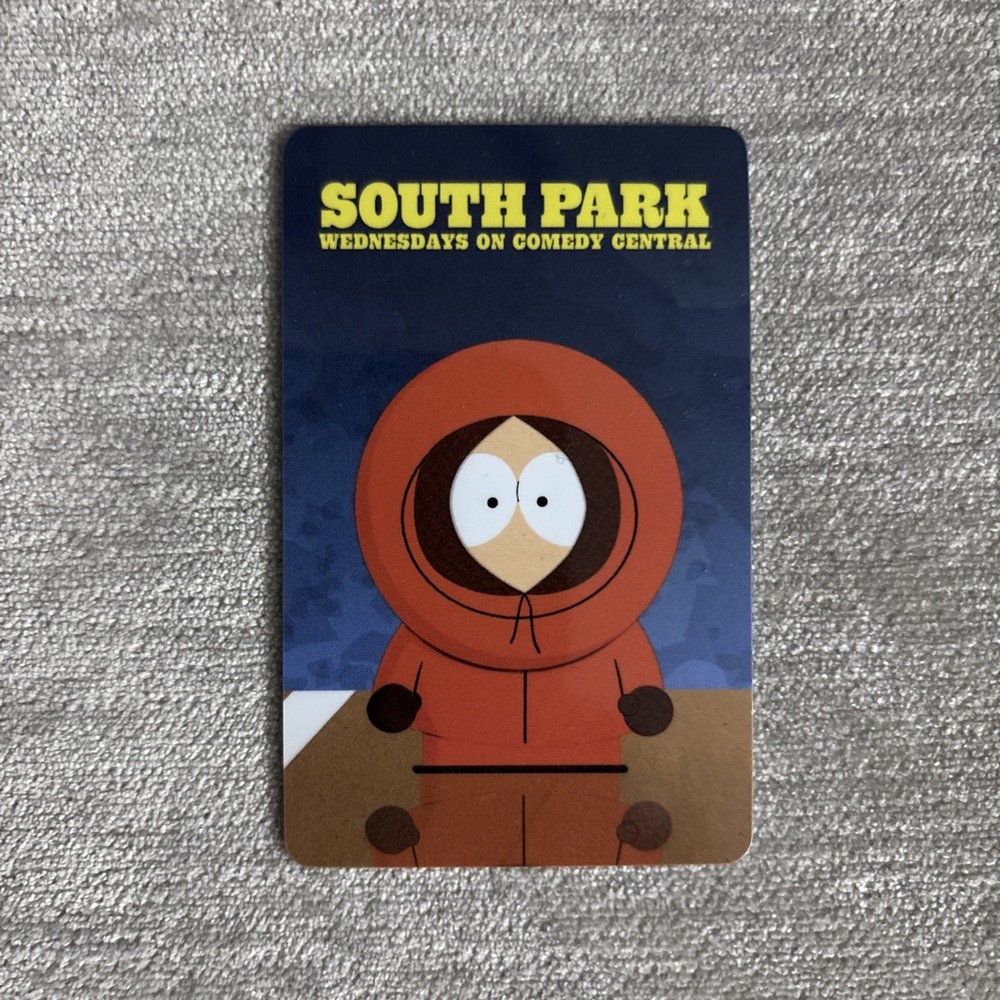 2025 SDCC South Park Hotel Key Card Kenny San Diego Comic Con