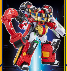 Metal Cardbot S Flame Nova Blastrain Set Transforming Robot Car Figure Toy