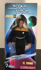 STAR TREK Voyager LT. TUVOK Figure Lot 9″ PLAYMATES 1997 NEW Sealed
