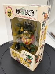 VRHTF RARE ED “BIG DADDY” ROTH RAT-A-TUDE RAT FINK FIGURE ON SKATE BOARD NIB