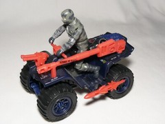 VINTAGE HASBRO G.I. JOE MG DEFENSE FEAT. ROCK ‘N ROLL, ROADBLOCK AND FIREFLY