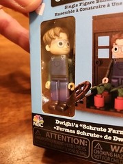 The Office Dwight Schrute Farms Buildable Set Single Figure PhatMojo Sealed NEW