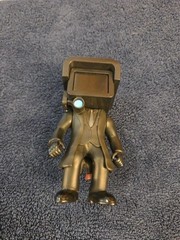 Skibidi Toilet Camera Man Plunger PVC Figure Bonkers Toy Co. 2024