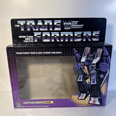 Vintage G1 Skywarp Transformers Decepticon w/ Box & Accessories (1984)