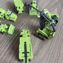 Transformers Legends ROTF Constructicons Devastator Green G1 Color **READ**