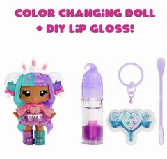Yummiland Lip Gloss Doll: Mystery Color Change – Carly Cakepop- NEW IN BOX R4
