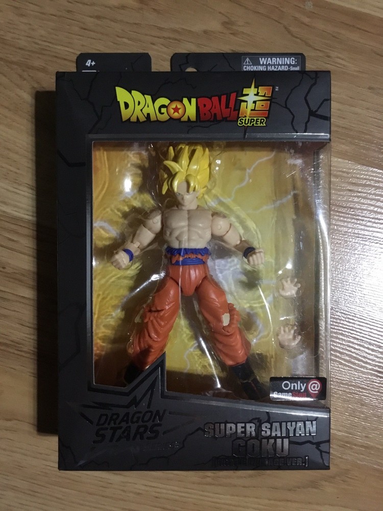 Dragon Ball Z Dragon Stars Super Saiyan Goku Battle Damage GameStop Exclusive