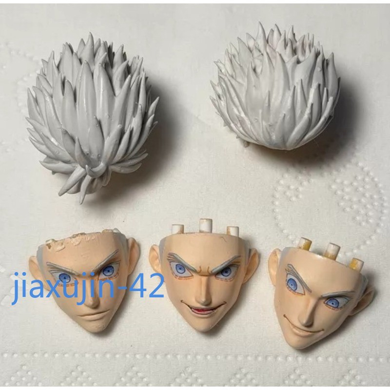 1/12 Jujutsu Kaisen Gojo Satoru Head Carving Set For 6″ Romankey VTOYS Body