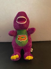 12 inch singing barney.