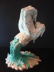 ICE HAND Custom Kidrobot Santa Cruz Screaming Hand Figure