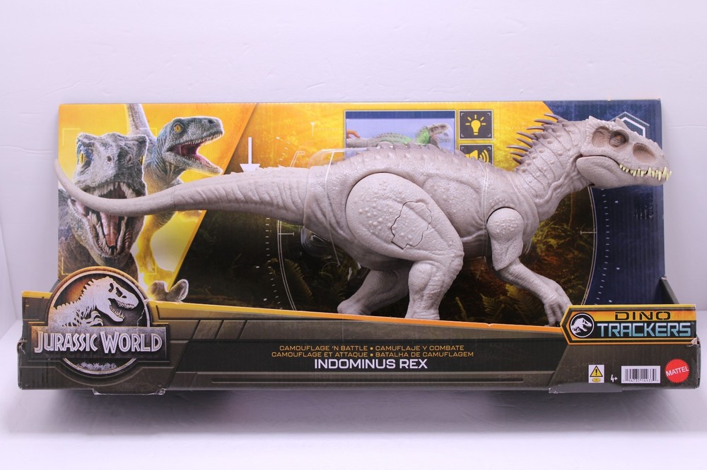 2022 Mattel Jurassic World Dino Trackers Indominus Rex Dinosaur HNT63