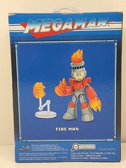 Fire Man, Mega Man 1:12 Scale Action Figure by Jada Toys New Sealed