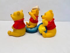 Vintage Disney Winnie the Pooh Vinyl Plastic Figures Set Nursery Decor BIN 22