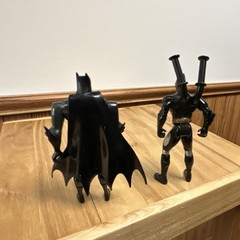 DC Comics Batman Action Figures Lot Black Yellow Gray with Accessories