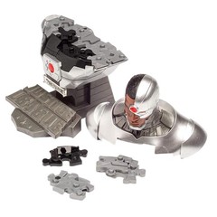 Eaglemoss DC Cyborg 72 Piece 3D Jigsaw Puzzle | Solid Color