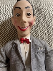 Vintage 1987 Pee-Wee Herman Talking Pull String Doll 18” Doesnt Work No Box