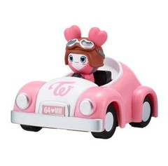 [USA] TWICE LOVELYS Pull Back Car Capsule Toy Gashapon Bandai