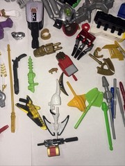 Power Rangers Parts And Weapons Lot And Others 90s Toys Parts