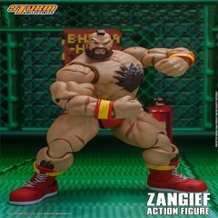 Storm Toys 1/12 ZANGIEF Street Fighter 2 Series Action Figure Full Set 6″ Fig