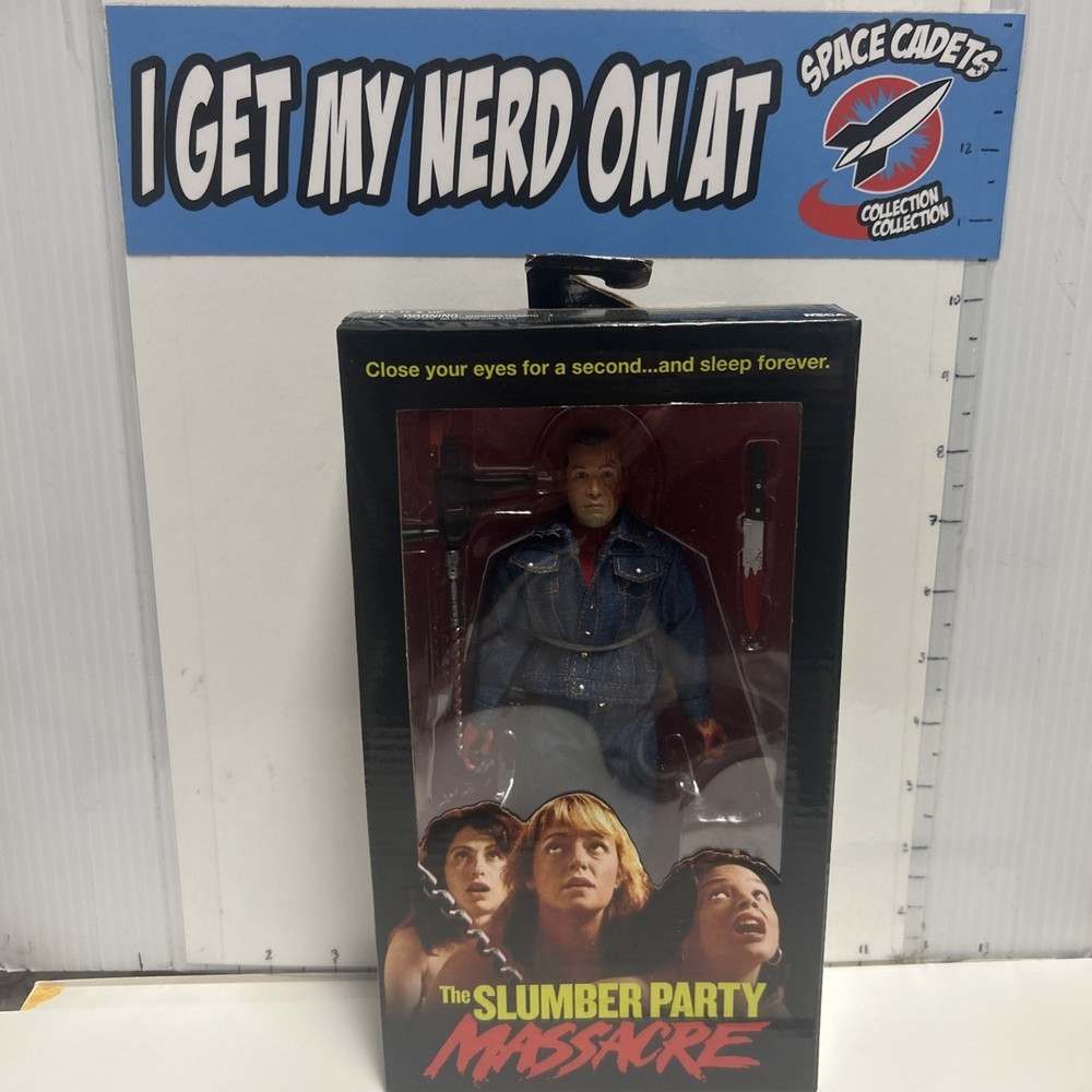 NECA 2019 The Slumber Party Massacre Russ Thorn Action Figure Reel Toys